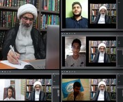دیدار ویدئوکنفرانسی نماینده ولی فقیه بوشهر با جوانان و نوجوانان