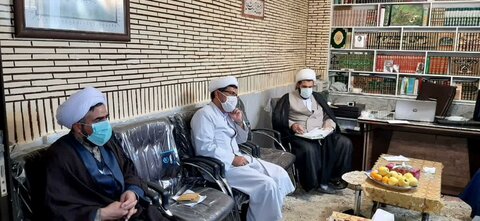 تصاویر|جلسه شورای وقف حوزه علمیه استان کردستان
