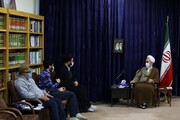تصاویر/ دیدار اعضای پژوهشگاه تخصصی شهید صدر با آیت الله اعرافی