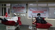 لکھنؤ، شیعہ علمائے کرام نے خون کا عطیہ دے کر خدمت خلق کی مثال پیش کی