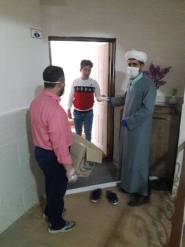 راه حل ابتکاری برای تبدیل محکومیت مجرمان به برنامه های تربیتی / توزیع هزار بسته معیشتی و ۷ هزار ماسک بین نیازمندان