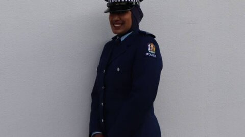 نخستین زن محجبه در اداره پلیس نیوزیلند
