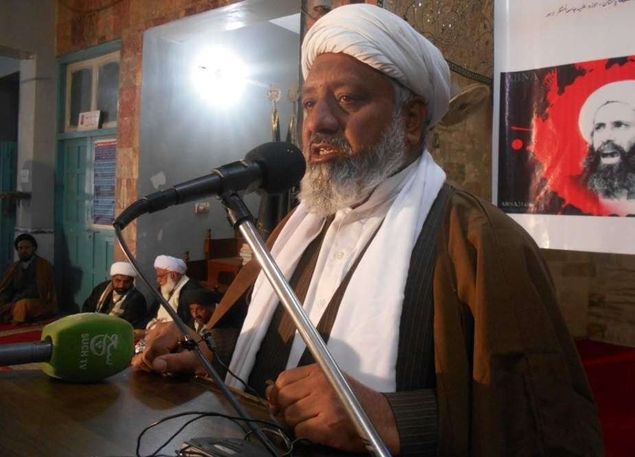 امریکی صدر کا دورۂ عرب ممالک؛ شرعی اصول اور غیرتِ اسلامی کا مذاق اڑایا گیا، علامہ محمد افضل حیدری