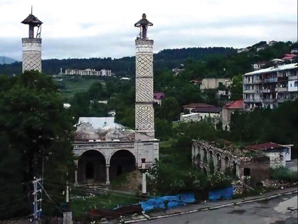 Almost all of Karabakh mosques completely destroyed by Armenians  