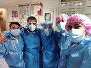 تصاویر شما/ خدمت‌رسانی طلاب جهادی به بیماران کرونایی بیمارستان طبس