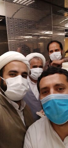 تصاویر/ کمک‌رسانی روحانیون جهادی در بیمارستان شهید صدوقی یزد