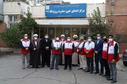 اهدای خون جمعی از کارکنان مرکز خدمات حوزه‌های علمیه