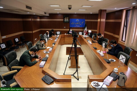 بالصور/ مؤتمر صحفي لآية الله السيد أحمد خاتمي