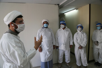 آماده باش ۳۵۰ طلبه جهادگر خوزستانی جهت اعزام به بیمارستان های کرونایی