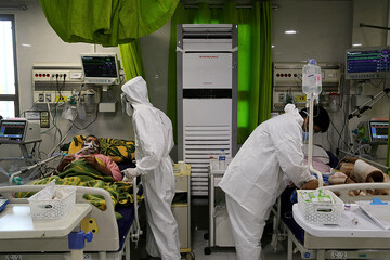 ۶۰ درصد تخت‌های بیمارستانی خوزستان مربوط به بیماران کرونایی است