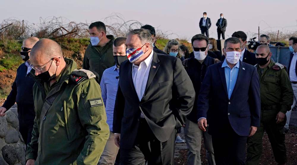 Syria condemn Pompeo’s visit to occupied West Bank, Golan Heights