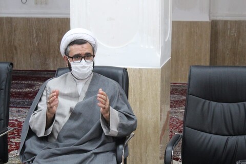 نشست معاونین تهذیب مدارس علمیه استان هرمزگان در بندر لنگه