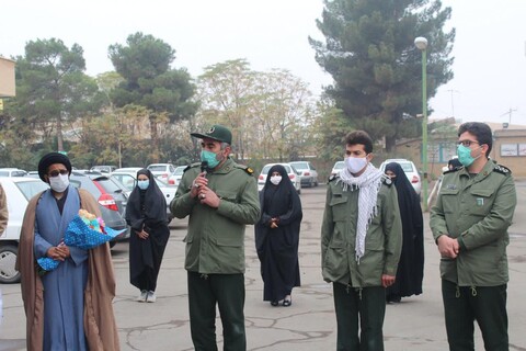 تصاویر/ تجلیل فرماندهان پایگاههای بسیج و مدافعان امنیت از همیاران و حافظان سلامت در آران و بیدگل
