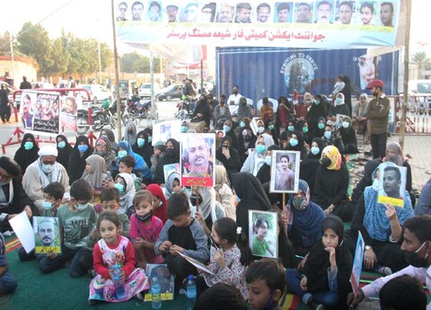 کراچی میں جوائنٹ ایکشن کمیٹی فار شیعہ مسنگ پرسنز کی علامتی بھوک ہڑتال