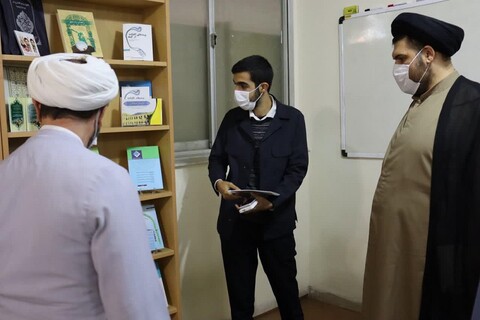 تصاویر/ بازدید مسئول بسیج طلاب و روحانیون آذربایجان غربی از مدرسه علمیه امام خمینی (ره) ارومیه