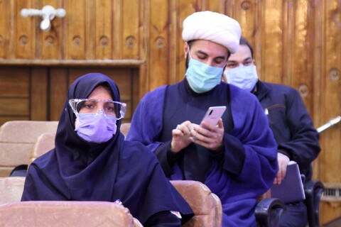 گزارش تصویری/  آئین افتتاحیه حضور نیروهای جهادی همدان در مراکز درمانی