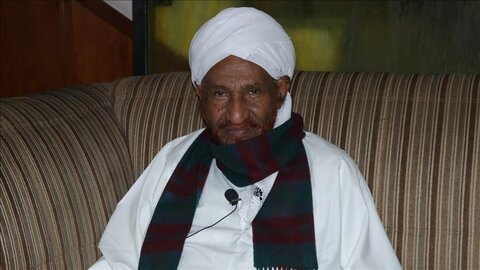 الصادق المهدی رهبر حزب امت سودان