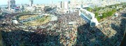 المصلون في ساحة التحرير في بغداد يعلنون رفضهم للتطبيع والاحتلال