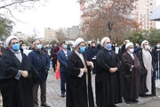 تجمع طلاب و دانشجویان تبریزی در اعتراض به ترور شهید فخری زاده