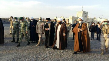 بازدید حجت الاسلام و المسلمین آل هاشم از پاسگاه مرزی پلدشت + عکس