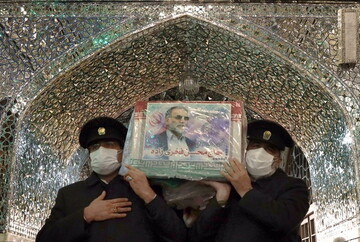 شهید فخری زاده میهمان امام رئوف + فیلم و جزئیات تشییع