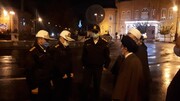 بازدید شبانه امام جمعه ارومیه از مراکز پلیس+ عکس