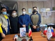 بزرگداشت شهید فخری‌زاده توسط دانشجویان ایرانی مقیم مسکو