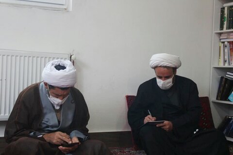 تصاویر/ دیدار روحانیون طرح هجرت شهرستان بیجار با مدیر حوزه علمیه استان کردستان