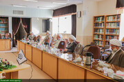 بالصور/ اجتماع أعضاء المجلس التعليمي لحوزة أصفهان العلمية