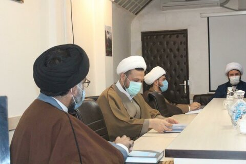تصاویر/ برگزاری جلسه کمیته همکاری حوزه و دانشگاه در حوزه علمیه کردستان