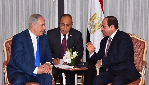 السیسی و نتانیاهو
