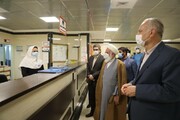 بازدید امام جمعه کاشان از بیمارستان شهید بهشتی