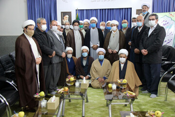 تصاویر/ دیدار جمعی از روحانیون خراسان شمالی با نماینده جدید ولی فقیه دراستان