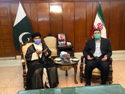 مجلس وحدت مسلمین پاکستان سندھ کے جنرل سیکرٹری کی ایرانی کونصلیٹ کے جنرل سے ملاقات، محسن فخری زادہ کی شہادت پر اظہار تعزیت
