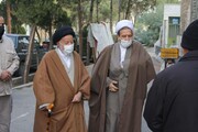 تصاویر/ حضور آیت الله شاهچراغی در جمع جهادگران سلامت شهر سمنان