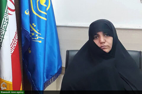 سرکار خانم مریم اشرفی ، معاون پژوهش حوزه علمیه خواهران خوزستان