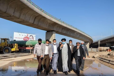 تصاویر/ بازدید نماینده ولی فقیه در خوزستان از پروژه‌های عمرانی شهرداری اهواز