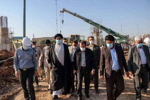 تصاویر/ بازدید نماینده ولی فقیه در خوزستان از پروژه‌های عمرانی شهرداری اهواز