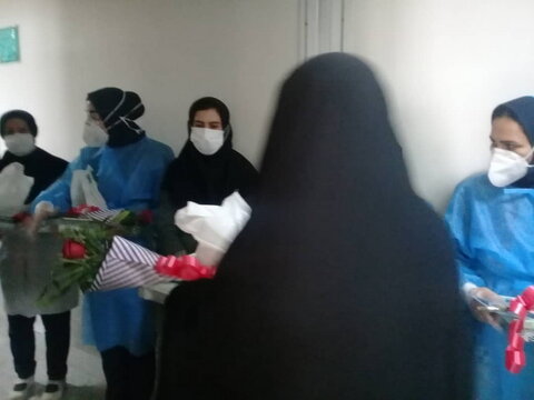 تصاویر /  آیین تجلیل از پرستاران بیمارستان آیت الله حجت کوه کمری(ره) مرند