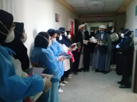 تصاویر /  آیین تجلیل از پرستاران بیمارستان آیت الله حجت کوه کمری(ره) مرند
