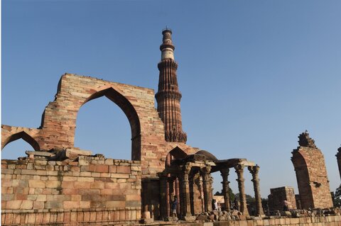 Qutb Minar, a long-standing example of Indo-Islamic architecture
