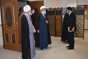 تصاویر/ بازدید نماینده ولی فقیه در استان کردستان از مدرسه علمیه ریحانه النبی(س) سنندج