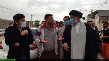 بازدید نماینده ولی فقیه از کوی «سیاحی» اهواز/ نشست ویژه پیگیری و رفع دغدغه‌های مردم + عکس