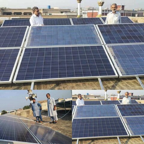به زودی: نصب پنل انرژی خورشیدی در ۸۰ مسجد و حسینیه در پاکستان