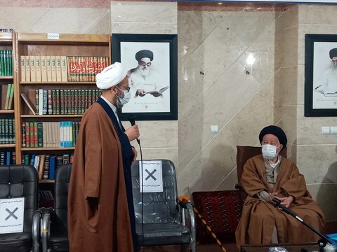 تصاویر/ دیدار سرگروه‌های طلاب جهادی با نماینده ولی فقیه در استان سمنان