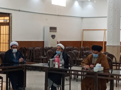 تصاویر/ دیدار سرگروه های طلاب جهادی با مسئولین حوزوی استان سمنان