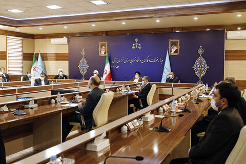 بالصور/ زيارة رئيس السلطة القضائية في إيران إلى محافظة خراسان الشمالية