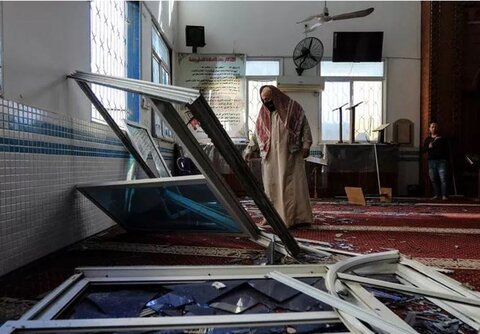 Israeli airstrikes damage, Children's Hospital factories, Mosque in Gaza
