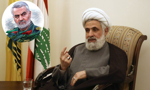 Hezbollah dy Sec-Gen says General Soleimani is martyr of Muslim world