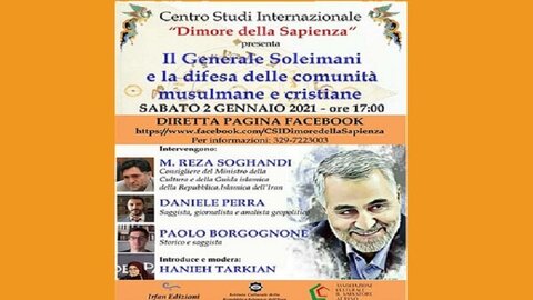 General Soleimani webinar to be held in Italy